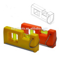 two bubble pocket plastic box spirit level